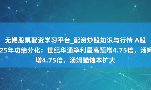 无锡股票配资学习平台_配资炒股知识与行情 A股游戏公司2025年功绩分化：世纪华通净利最高预增4.75倍，汤姆猫蚀本扩大