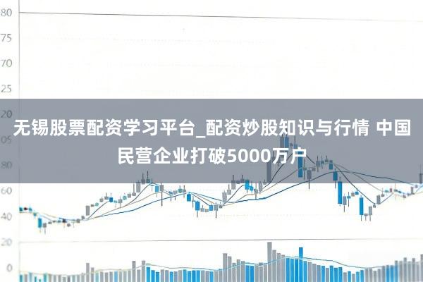 无锡股票配资学习平台_配资炒股知识与行情 中国民营企业打破5000万户