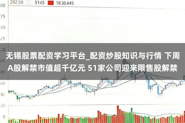 无锡股票配资学习平台_配资炒股知识与行情 下周A股解禁市值超千亿元 51家公司迎来限售股解禁